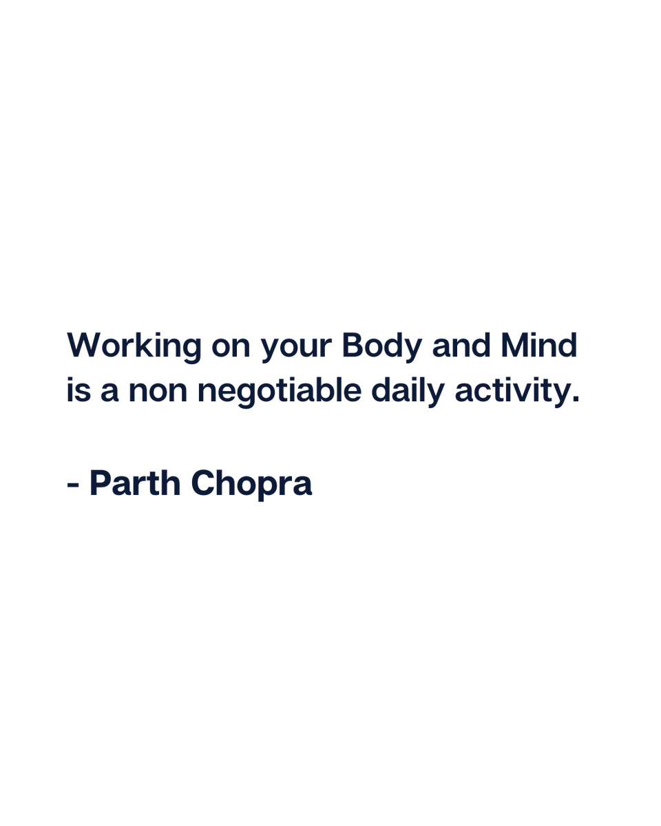 pchopra108's tweet photo. Working on your Body and Mind is a Non-Negotiable Daily Activity.
#Proincarnation #Body #Mind https://t.co/l6wrwvM9HD