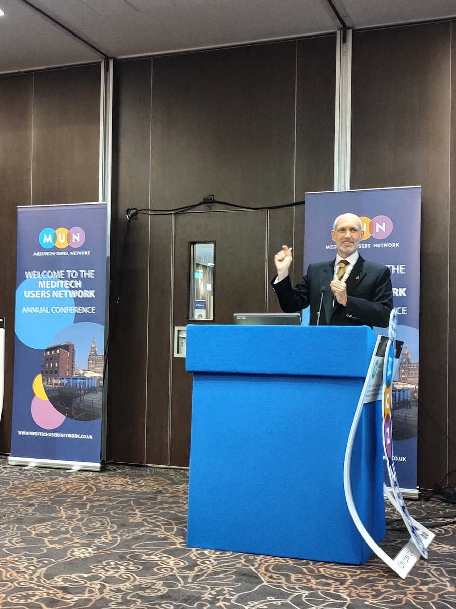 Kicking off #MUN2023 in Liverpool@MEDITECH_UK #MEDITECH