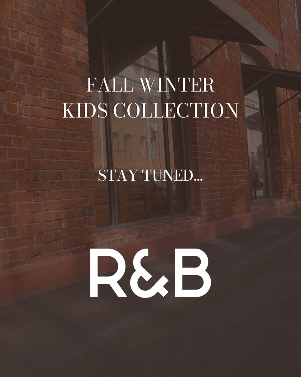RnBArabia's tweet image. ترقبوا!
استعدوا لتشكيلة خريف شتاء آر آند بي القادمة!

Stay tuned!
Get ready for R&amp;amp;B’s Fall-Winter kid’s collection coming soon!

#randbfashion #fallwintercollection #kidscollection #newcollection #kidsfashion #staytuned