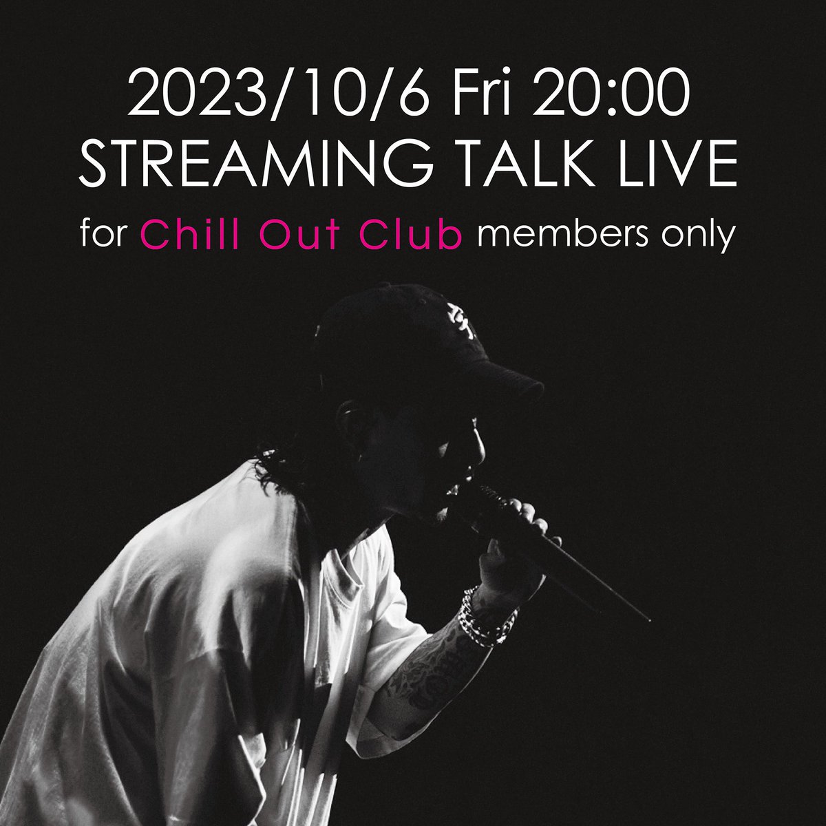 __ZORN__'s tweet photo. 2023年10月6日(金)20:00より、Chill Out Club4回目のライブ配信を行います。
約2年ぶりの配信が決定したZORNに訊きたいことやメッセージをチャットよりご投稿ください。

また、今回も事前の質問募集も行います。
詳細は下記より
https://t.co/FRJAxucRCs https://t.co/za4Hy28DCR