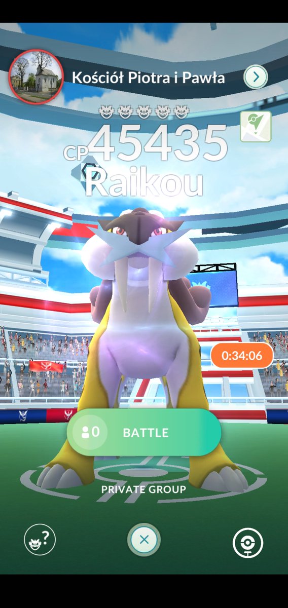 ImtubeT's tweet photo. Raikou raid in 5-15min 
Be ready add:5318 1231 1387 

#PokemonGO
#pokemongoraids
#pokemonGoraid https://t.co/Pm3WUFqFH7