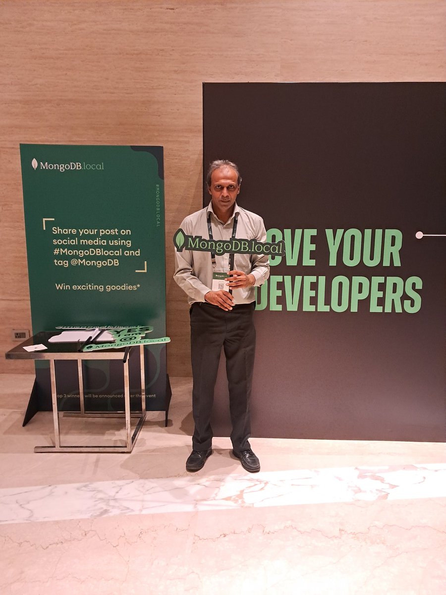 nirajindia's tweet photo. #MongoDBlocal
MongoDB is world's  most popular non-relatational DB 
@MongoDB https://t.co/kMPJDrp1Qy