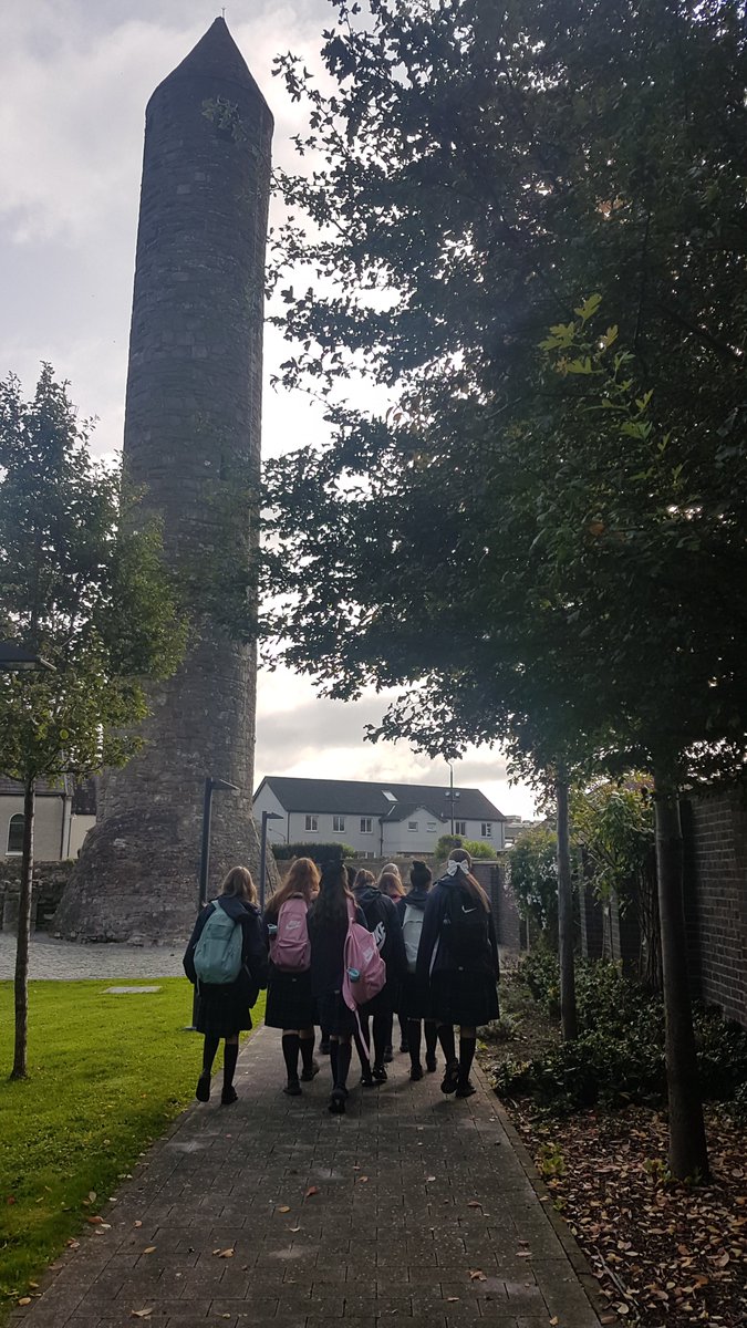 My 3rd Yr R.E. class visited <a href="/The_Round_Tower/">The Round Tower</a> exhibit yesterday. How lucky we are to have this on our doorstep!
Our Christian past✝️
Monasteries 🕍
Round Towers 🕌
Pilgrimage 🛐
Lots of cross-curricular links with History too! The students would recommend a visit <a href="/Colaistebride/">Coláiste Bríde D22</a>