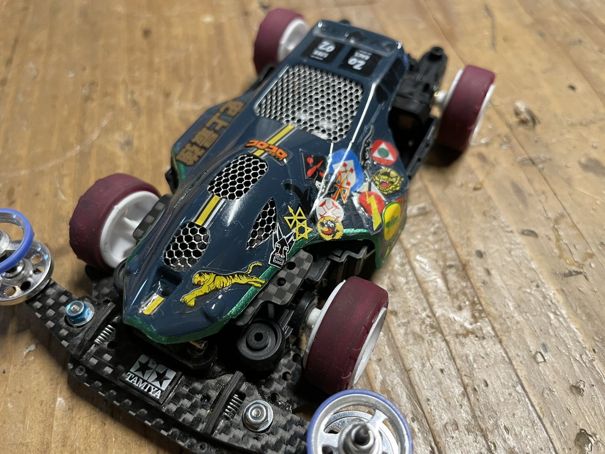 CUbiiZ9TyQXAJFa's tweet photo. My mini4wd body is Zobags Inspired.

#mini4wd #ミニ四駆 #tamiya #タミヤ
#Thundershot #サンダーショット https://t.co/3H6hu9KNmA