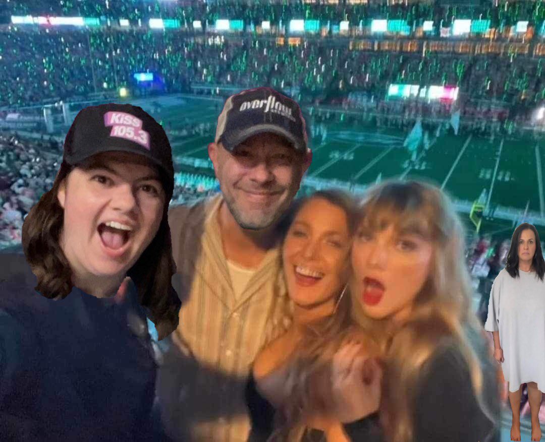 Not everyone gets to hang out with <a href="/taylorswift13/">Taylor Swift</a> at a <a href="/Chiefs/">Kansas City Chiefs</a> game…🏈😂

<a href="/SandraKiss1053/">Sandra Plagakis</a> <a href="/chrisloveradio/">Chris Love★★★</a> <a href="/courtcrowder/">Courtney Crowder</a> 

#SandraAndChris #TaylorSwift #kansascity #Football #Ottawa #Kissradio