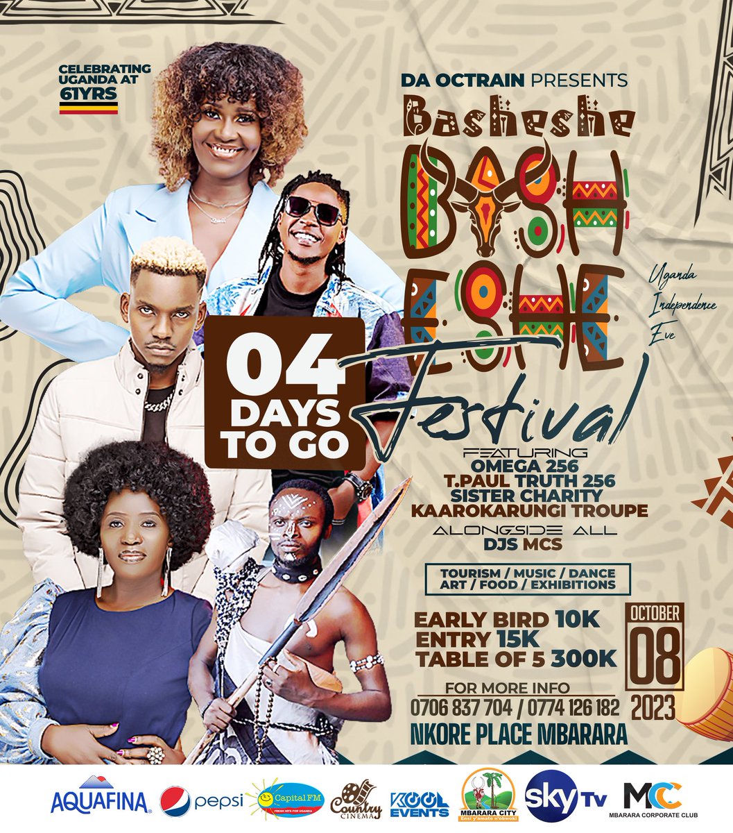 Counting just days to the biggest party of the year #basheshefestival