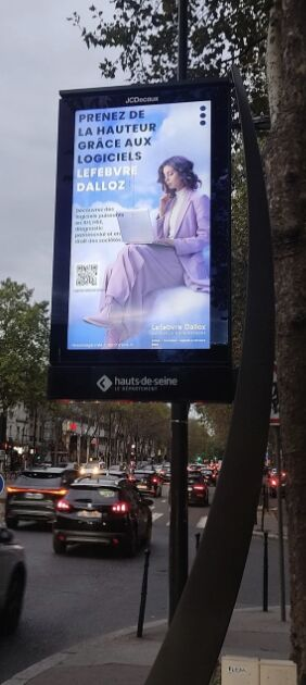 mathieucrucq's tweet photo. En ce moment un peu partout en France, 3 campagnes @BrainsonicParis sont visibles dans la rue et... dans les cinémas UGC.
 
🍌🇫🇷 La nouvelle campagne pour la Banane Française !
💻 Notre première campagne OOH/DOOH pour Lefebvre Dalloz
📽 Les affiches et visuels de la Semaine Aime & Découvre pour les Cinémas UGC 
 
Je reconnais que c'est assez cool 😍
 
Précision : ces 3 campagnes ont été produites avec (et non pas par) de la #genAI.