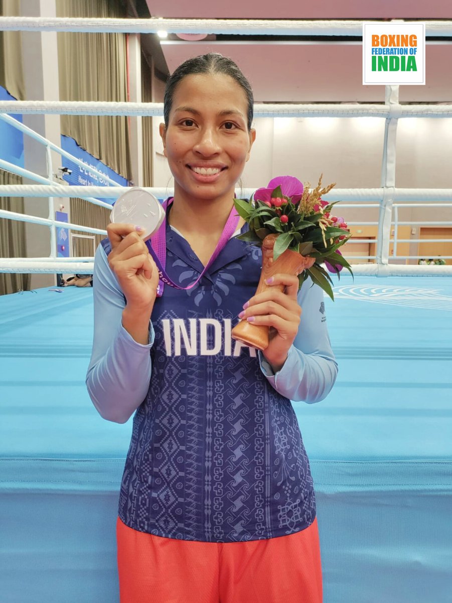 OLYMPIC MEDAL ✅ 

WORLD CHAMPION ✅ 

ASIAN GAMES MEDAL ✅

One name : Lovlina Borgohain 👏💥

#PunchMeinHaiDum 3.O
#AsianGames
#Cheer4India
#Boxing