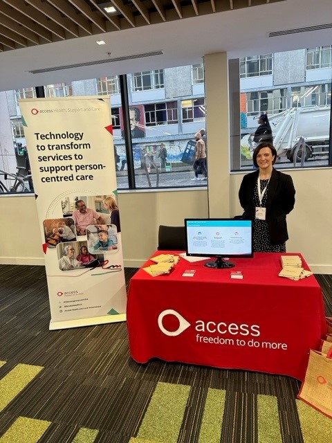 AccessHealthLG's tweet photo. We are proud to be a sponsor at @socworkscot at @UniStrathclyde today
James Thomson, Carrie Renton and Gerry McKay are pleased to be representing the @accesshealthlg team
#SWSConf23 #NHSScotland #SocialCare #SocialWork #Workshops #Networking #Conference
#Event #Stand #Scotland https://t.co/5gSFi8kKoJ