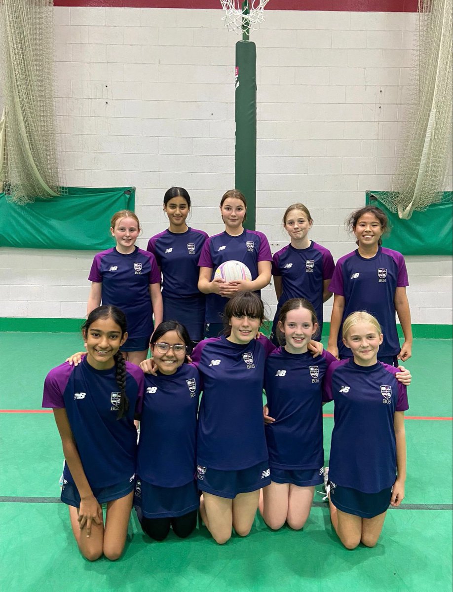 bgsnetball's tweet photo. Well done to our awesome U12s who beat a strong Woodhouse grove side in the SIS cup- Final score 27-10! 

A great display of netball by our young guns to secure the win🌟#netballfamily https://t.co/nbNXdaAb33