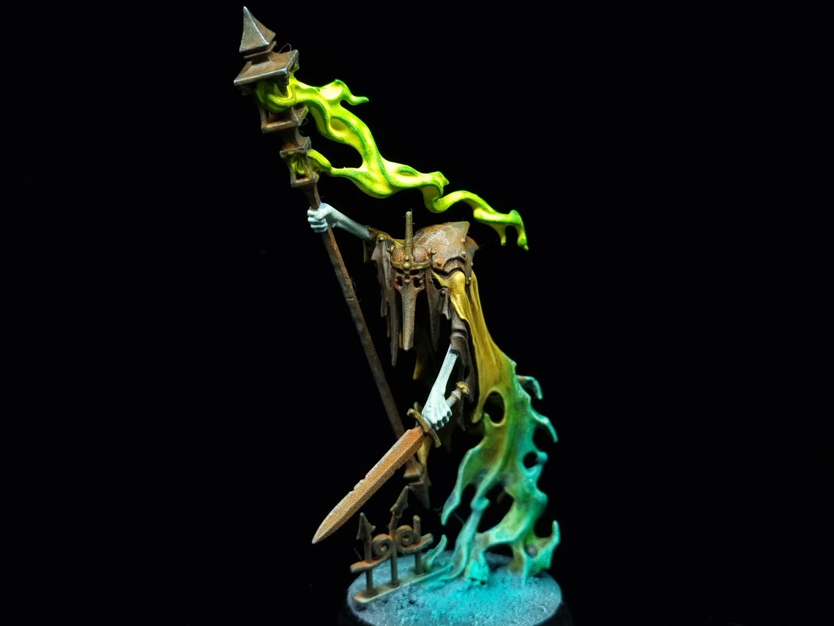miniatorium's tweet photo. Had a lot of fun painting up these Nighthaunts for #warcry and tried out a lot of fun new techniques on them! Hope you like them, and as always - additional photos in the comments below! https://t.co/fILdnkIZap