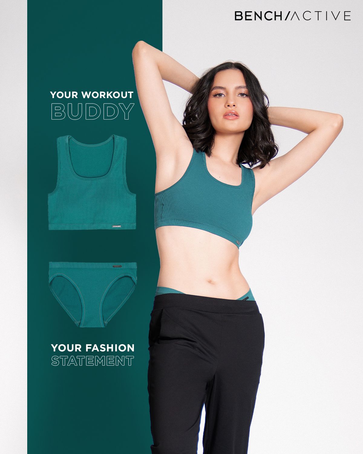 BENCH/ on X: Colors that let you move with confidence and style. Let  #BENCHActive seamlessly blend performance and fashion to fuel your  lifestyle. 🏃🏻‍♀️ Quick Dry Sports Bra - Medium Support 