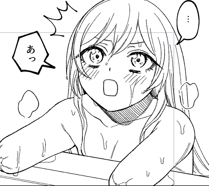 シーンによって顔変わりすぎなので修正するつもりだけど、どっちに寄せるか悩む。 