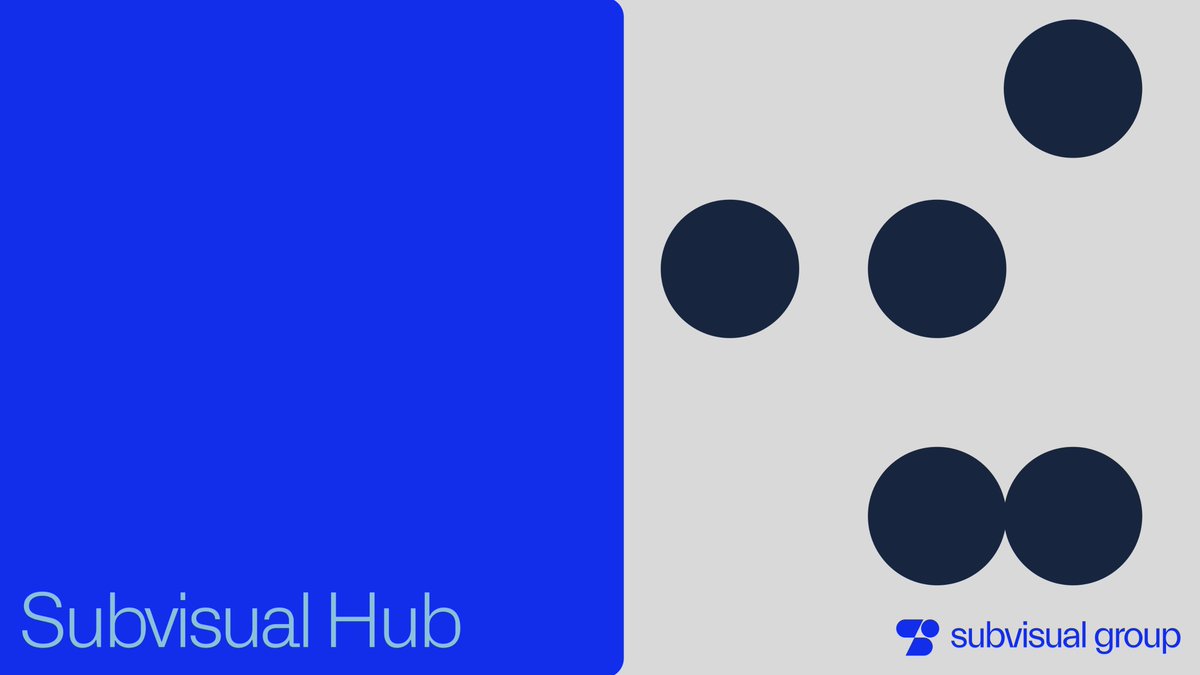 groupsubvisual's tweet image. After years of connecting partners with top builders and agencies 🤝, we understand the struggle of finding the right people for a project.

That’s why we created #SubvisualHub3, a place 💻 designed to link you with exciting partners and opportunities in the #Web3 sector.