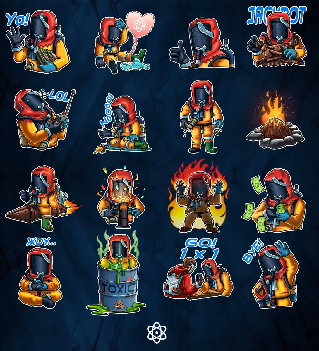 rust stickers #rust #art #Sticker