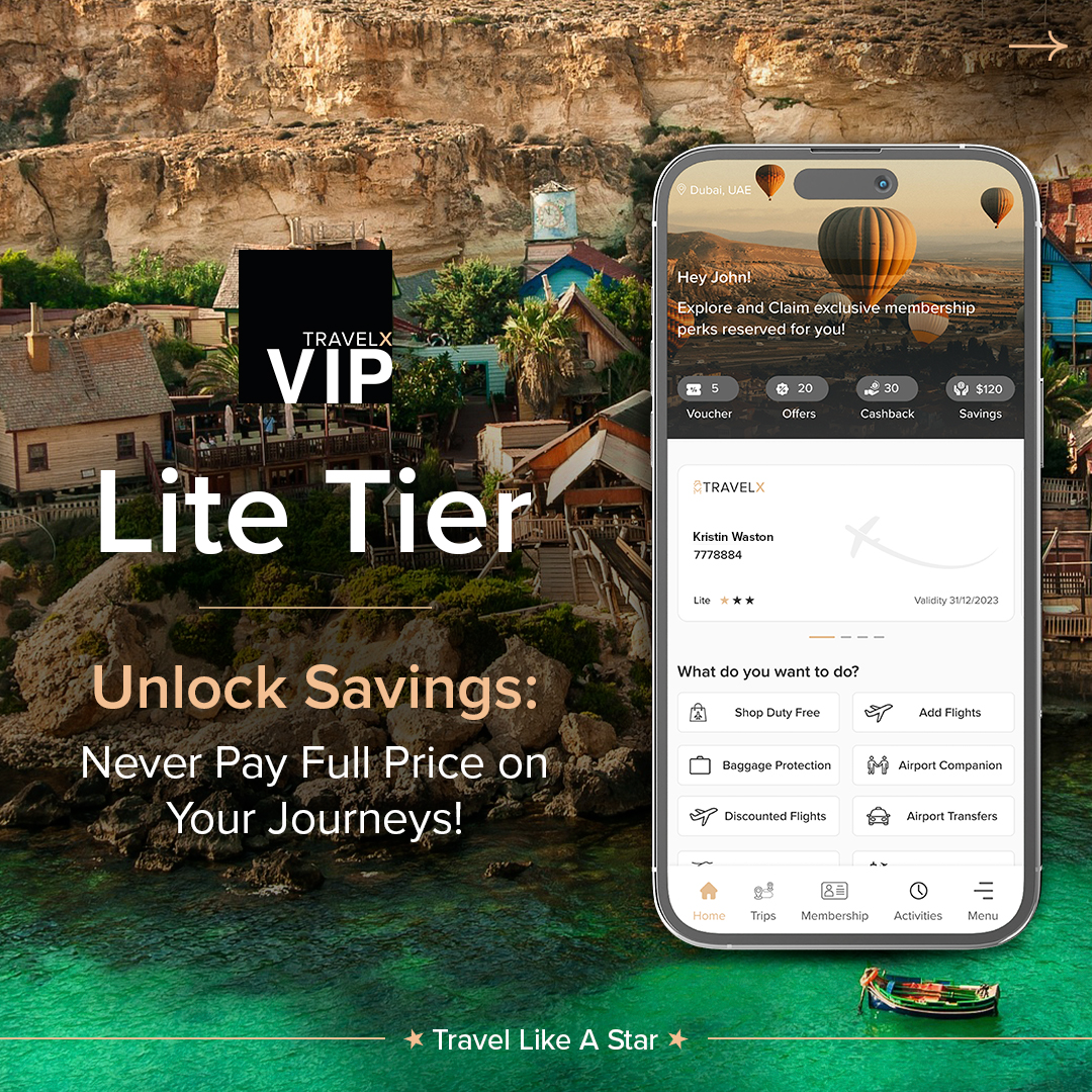 Travelvip_ai's tweet photo. Experience the ultimate in luxury travel with TravelX VIP's Lite Tier subscription. We'll elevate your travel experience like never before. Download our App and indulge in the finest that the world has to offer.

#TravelXVIP #luxurytravel #airportservices #travelwithluxury https://t.co/tJljX4KPxH