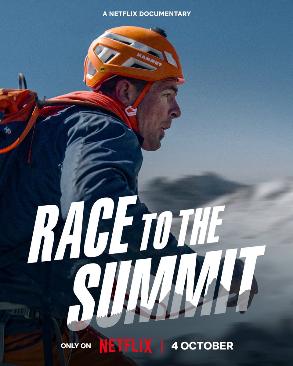 Released today on Netflix - ‘Race To The Summit’ - a documentary film showcasing trail-blazing climbers Dani Arnold and Ueli Steck. Lots of music from myself featuring in this one including the incredible opening sequence…