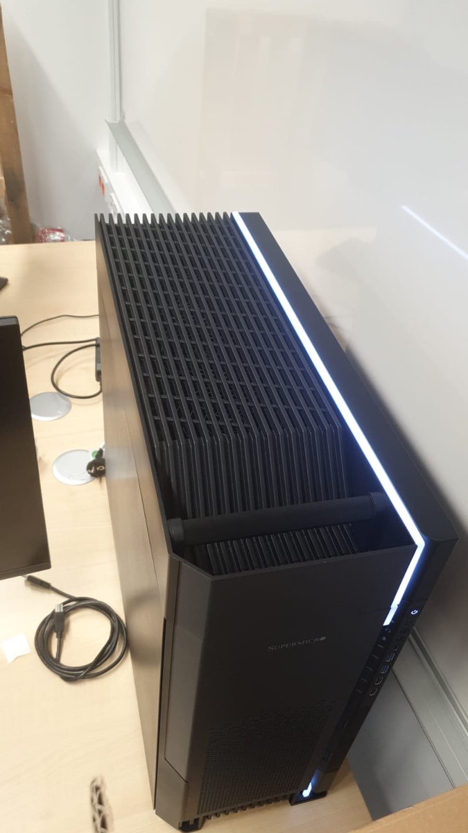 New lab member 🤩 Two A6000 #GPUs and a bunch of other #bioimageanalysis delights - looking forward to see where this will take us 😃