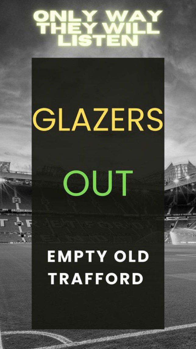 MrManUnitedd's tweet photo. 🚨 Over the years we have blamed Managers (got them sacked), blamed players (got them sold), blamed Executives (they left too), but the problem with Manchester United is still here. Which means the main problem of Manchester United comes down to the Glazers.

The Glazers are not capable of handling a club like United instead they have ruined our club for their personal monetary gain. We are now the shadow of who we used to be (20 times EPL Champions)

I once said it would only get worse from here and sorry to say i still stand by that. A club like United can’t beat teams like Galatasaray and Crystal Palace at home, what’s worse than that. 

Until we wake up and handle the root cause of our problems (the Glazers) i don’t see a way forward for our great club, it “MIGHT” get worse from here. 

Emptying OT is very much possible if we collectively agree looking at all the pains and suffering we have endured. The time to kick #GlazersOut of our club is now, if we miss this opportunity we might not get it again

#GlazersFullSaleOnly 
#GlazersOutNow
#QatarIn 🇶🇦