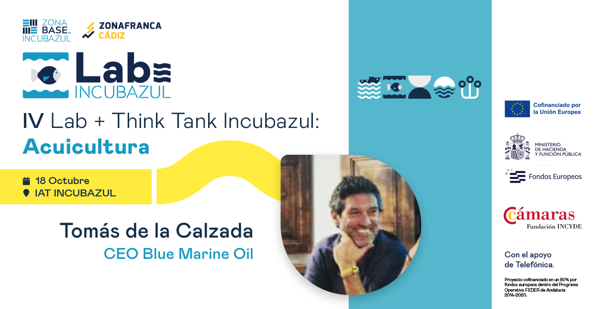 IncubazulCadiz's tweet photo. ¿Conoces a los ponentes del IV Lab de Incubazul?

@MariaGCL, mentora de #Incubazul, Miriam Retamero de @Ctaqua_CT  , @TOM_ELEVEN de Blue Marine Oil, son algunos de ellos. 

También otros expertos y emprendedores. 
#LabIncubazulAcuicultura

👉Inscríbete: https://t.co/Opbqaq7FFm https://t.co/bXbxk6H2D1
