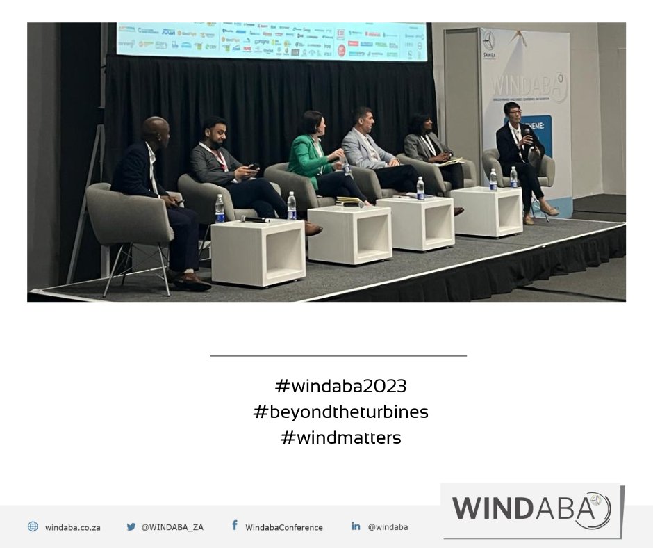 Managing grid capacity is critical if #RE is to be integrated into a constrained grid. ICGAR lays the foundation for forming an orderly queue, allowing a new era of power generation. <a href="/Eskom_SA/">Eskom Hld SOC Ltd</a> @juwiREsa <a href="/_sawea/">SAWEA</a> <a href="/MainstreamRP/">Mainstream Renewable Power</a> <a href="/Globeleq/">Globeleq</a>

#windaba2023  #beyondtheturbines