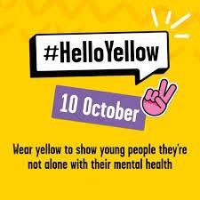 South Bromsgrove is taking part in #HELLOYELLOW on Tuesday 10th October for World Mental Health Day. To take part, students can wear something yellow to school on Tuesday 10th October, and we ask parents and carers to consider donating to YoungMinds: ow.ly/XYFX50PSgzO