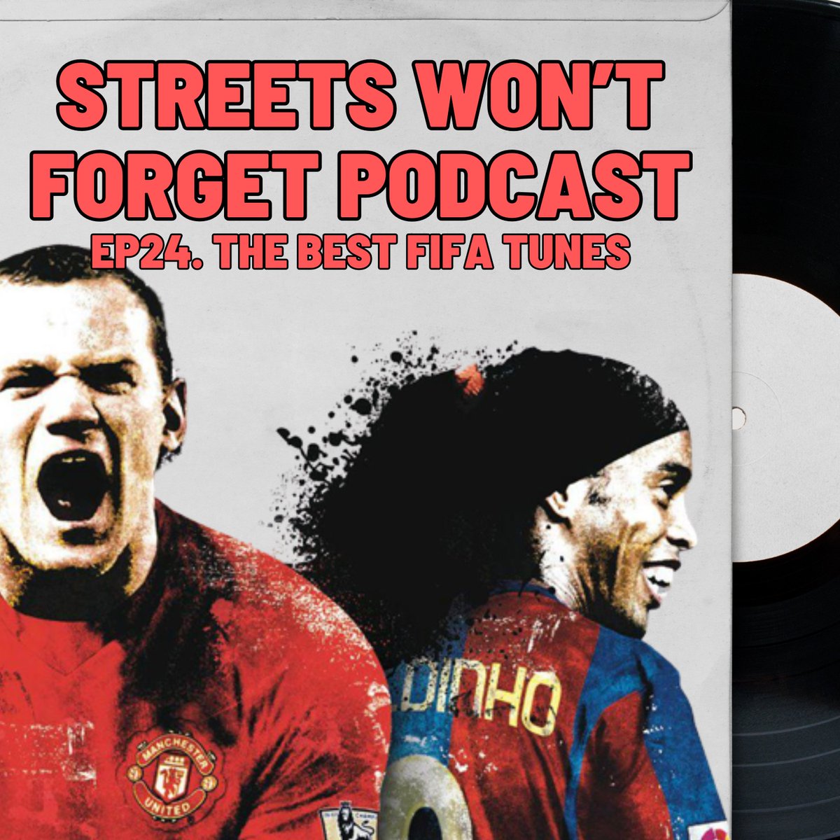 𝗡𝗘𝗪 𝗘𝗣𝗜𝗦𝗢𝗗𝗘 𝗢𝗨𝗧 𝗡𝗢𝗪!

With #EAFC24 releasing last week, the boys put together a top 10 of their favourite FIFA songs ever, but who made the cut?

Listen now⬇️

open.spotify.com/episode/0by86U…