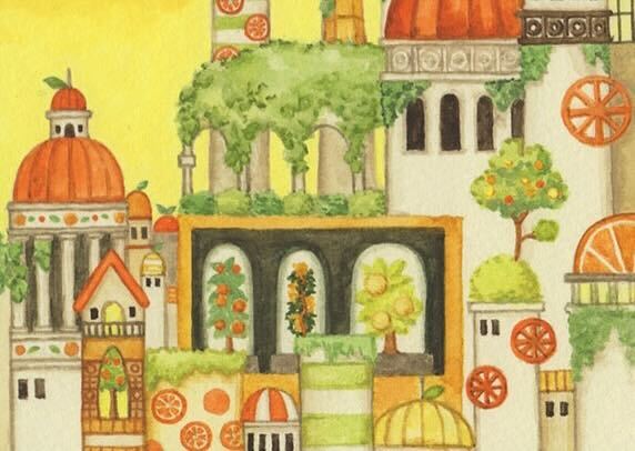 世界がオレンジ色に染まる「オレンジの宮殿」 夕暮れが最も美しい街です🌆