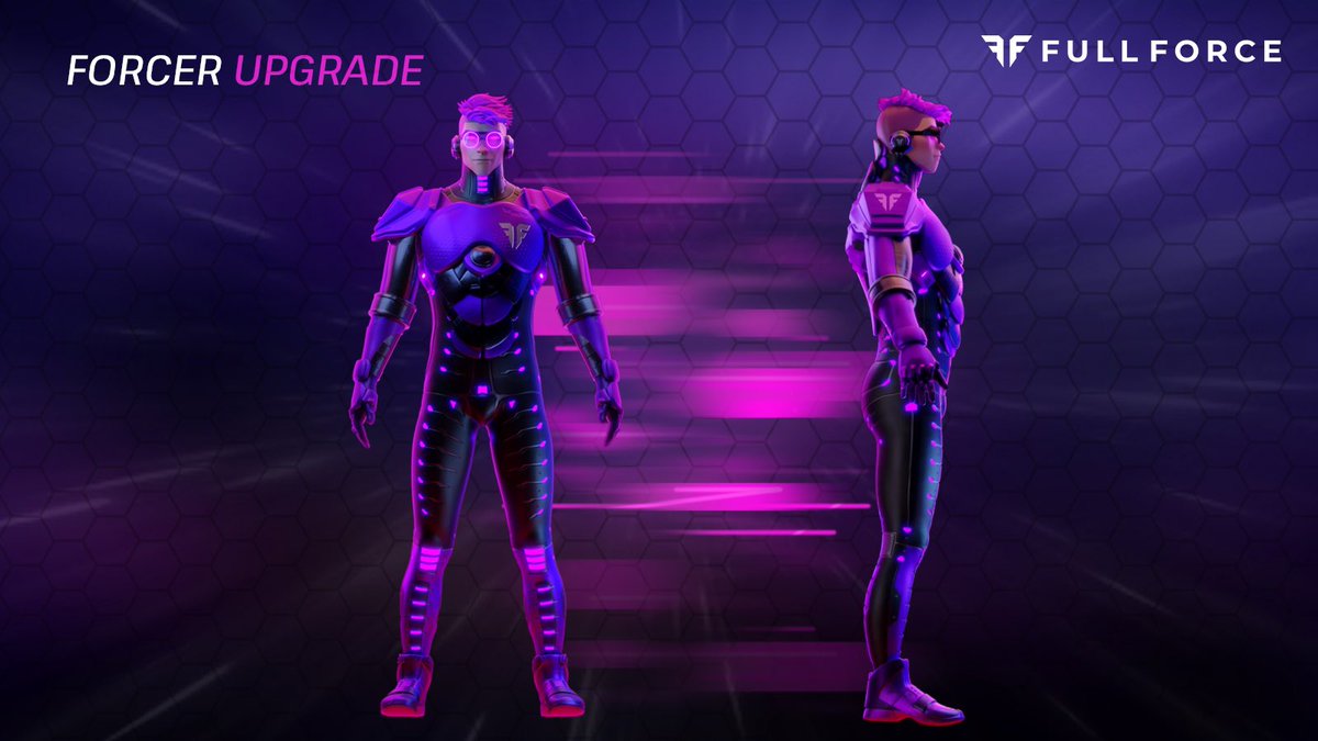 Fullforce_io's tweet photo. From 2D foundation to a vibrant 3D realm: our forcers are evolving! But it's not just about looks; something bigger's brewing 🌌

Take a sneak peek of the new 3D Forcer. Thoughts on the redesign and guesses on the new utilities? https://t.co/3Nq7RBxtCl
