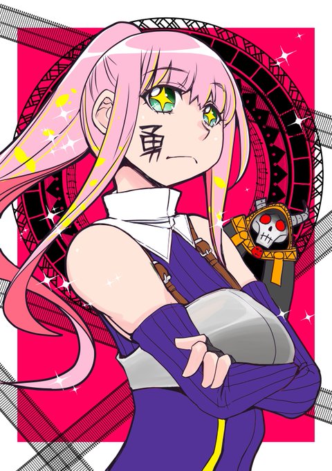 魔王バージョンの絵はかなり珍しいかも #花織さんは転生しても喧嘩がしたい