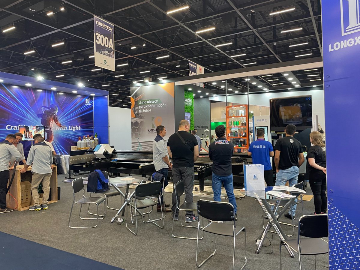 LXLaserTech's tweet image. # Exhibition TuboTech Brazil
Exciting times ahead! Longxin Laser is showcasing our top-notch laser tube cutting technology at TuboTech. Don&apos;t miss the chance to meet us in person and explore our solutions for your tubing needs. 🎊
#TuboTech #LaserCutting #TubingSolutions #LXLaser
