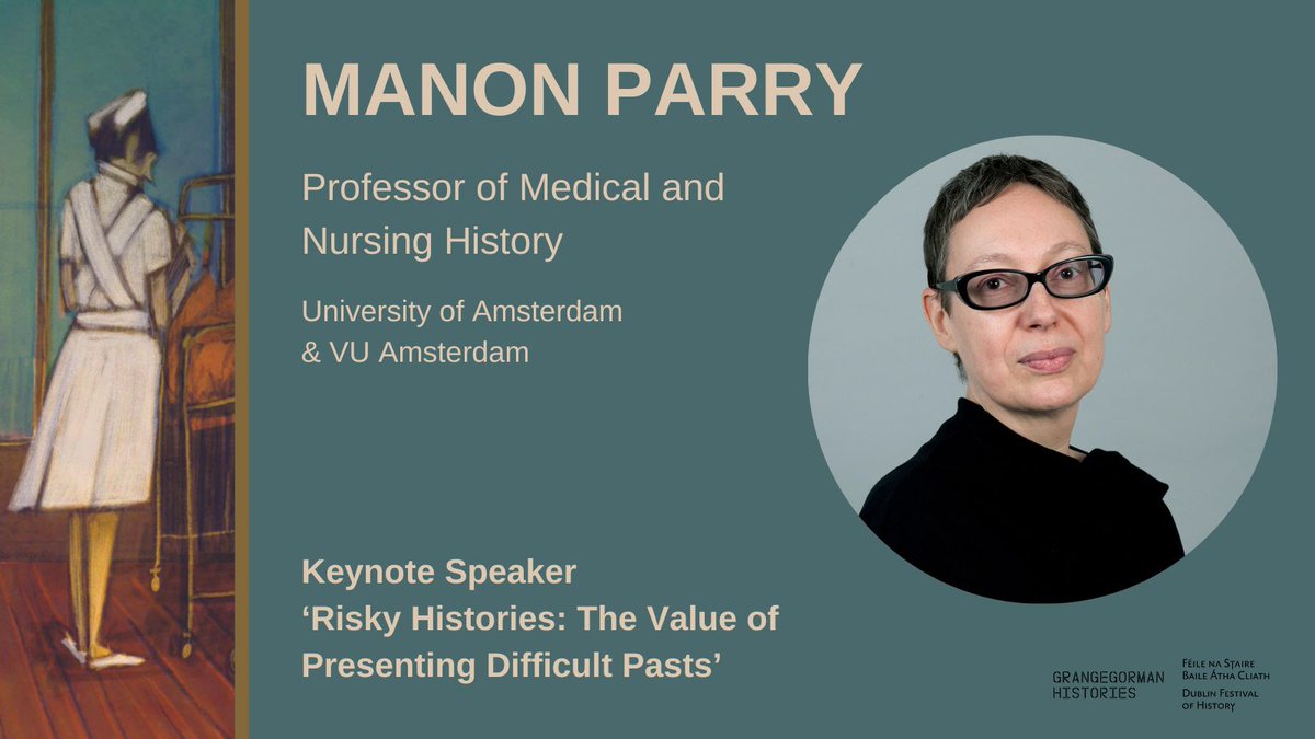 GrangegormanDev's tweet photo. Excited to announce Prof. Manon Parry as keynote speaker for #GrangegormanHistories' 'Trigger Warnings: Exhibiting Sensitive Materials' seminar at #HistFest23! 🎤📚 Learn more: https://t.co/I5bMyYBxZC @UvA_amsterdam @vuamsterdam https://t.co/wi0ZxqvKpb