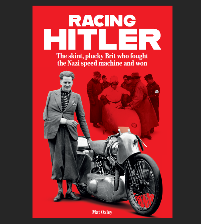 matoxley's tweet photo. VERY excited to announce the follow-up to STEALING SPEED. It's a similar story of racers, motorcycles, history, engineering & politics all colliding together in one mad mess! A Brit on a supercharged Brough, versus a supercharged BMW backed by the Nazi Motor Corps & a supercharged Gilera backed by Mussolini, all battling for the land-speed record as the Second World War loomed down upon them.

The book will be available for pre-order soon and will be published early November, so there'll be plenty of time to get the book to all of you for Christmas.

RACING HITLER includes 16 glossy pages of amazing photos from the time: BMW streamliners on the autobahns and Gilera streamliners on the autostrada, doing 170mph & practicing for their record bids on open roads!

The Nazis and Mussolini used these records to promote their fascist ideologies, while plucky Brit Eric Crudgington Fernihough was simply obsessed with beating them.

Important note: my yellow SPEED book included this story but it's such an amazing tale (IMO better than STEALING SPEED, especially for readers of English because it features an amazing British hero) that it deserves to be told to more people.

I will let you know when the book is available for pre-order.

Cheers, Mat