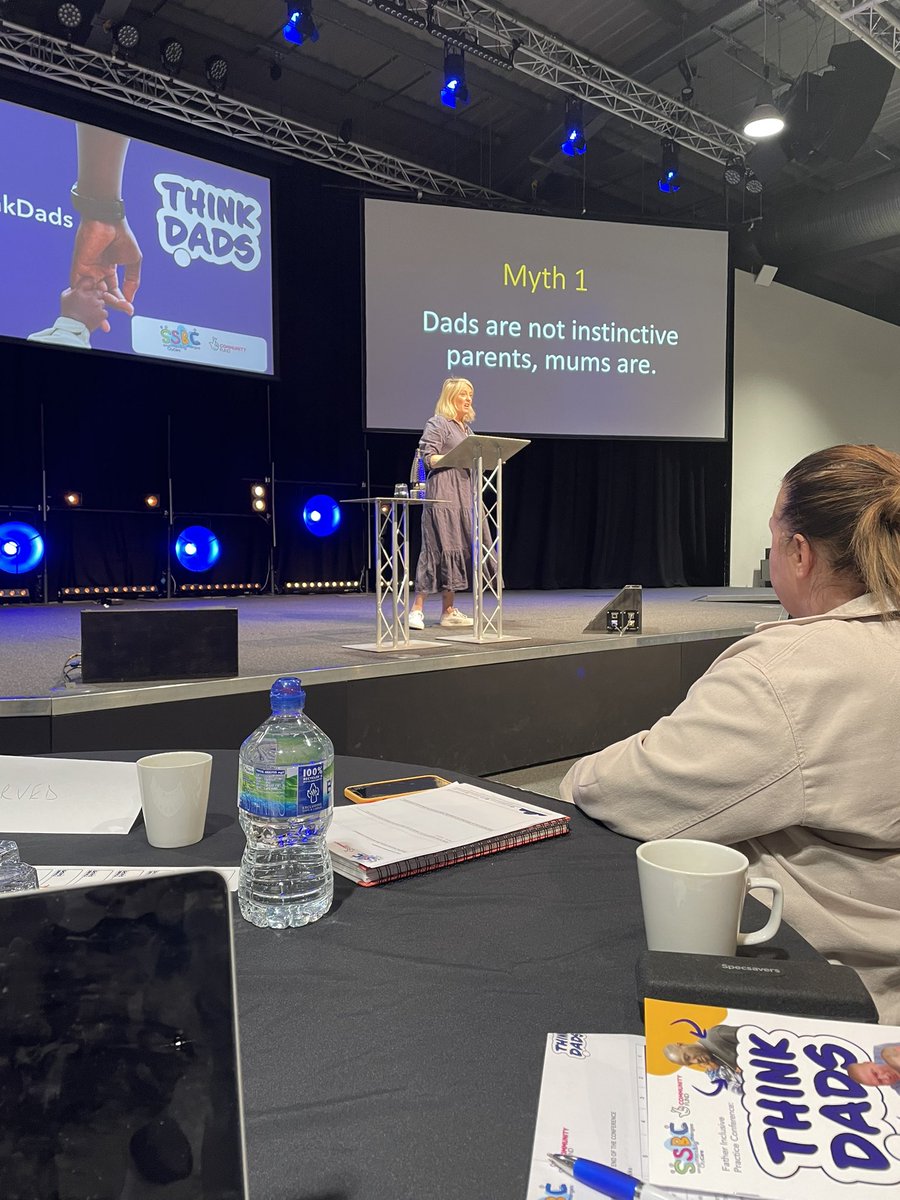 Profatarrant's tweet photo. Great to hear @dr_aMachin bust some societal myths about fathers based on her anthropological research #ThinkDads @ncitycare_SSBC https://t.co/5fVbhM4hLT