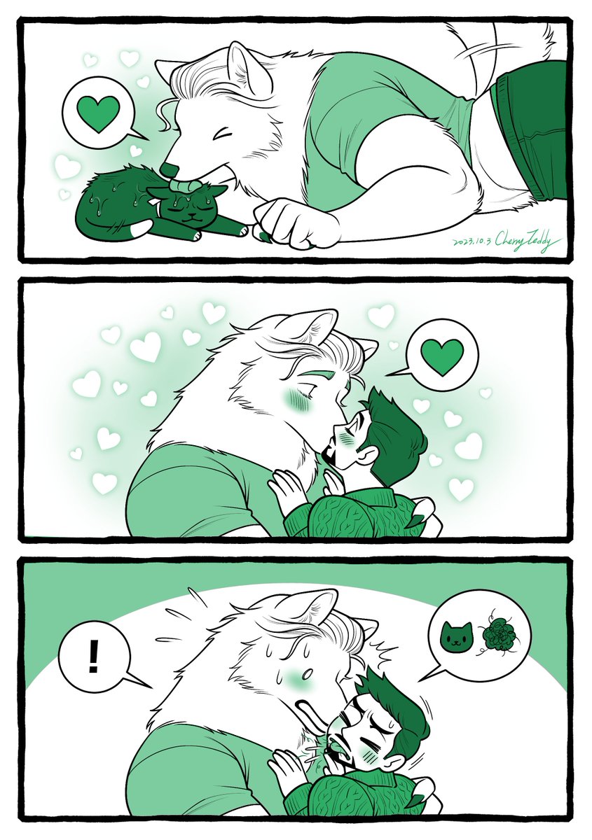 cherryteddy211's tweet photo. #Stony #SteveTony #Stonytober 
01.Cats-MCU Stony(with Cap Wolf)
Steve loves to show affection to his two cats, but both are unhappy about it😅 https://t.co/sFGaL1iDlw