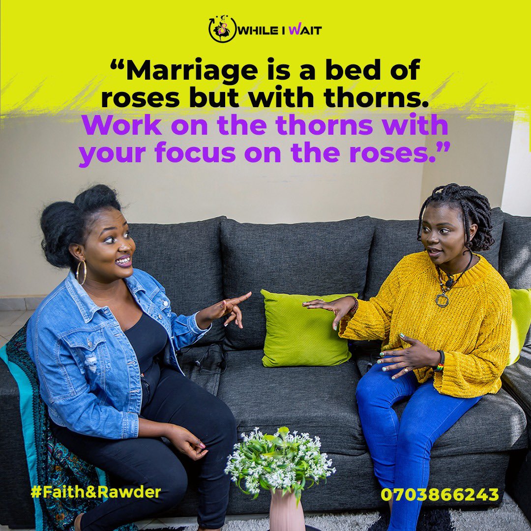 WhileIWait_'s tweet photo. A lesson from Friday’s hangout! It was a great session ✅✅
@faith_kiteki @rawderkidulah 
#WhileIWait 
#SingleLadies https://t.co/LqofaA2hlp