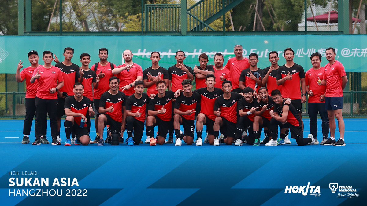 HokitaMY's tweet photo. Mood #SpeedyTigers ok saja! πβοΈπ
Tadi mereka meneruskan sesi latihan menjelang aksi penentuan tempat ke-5/6 #PAKvMAS pada hari Jumaat nanti. Gembira tengok mereka seronok kembali berlatih! #AsianGames2022 #SayaSokongHokiMY #BersatuUntukHoki https://t.co/eXUYg18ide