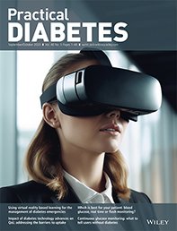 Read the new themed issue of Practical Diabetes on the topic of 'diabetes and technnology'! View articles on virtual reality based learning, CGM use in people without diabetes, health data ownership and overcoming barriers to tech use in special groups. wchh.onlinelibrary.wiley.com/journal/204729…