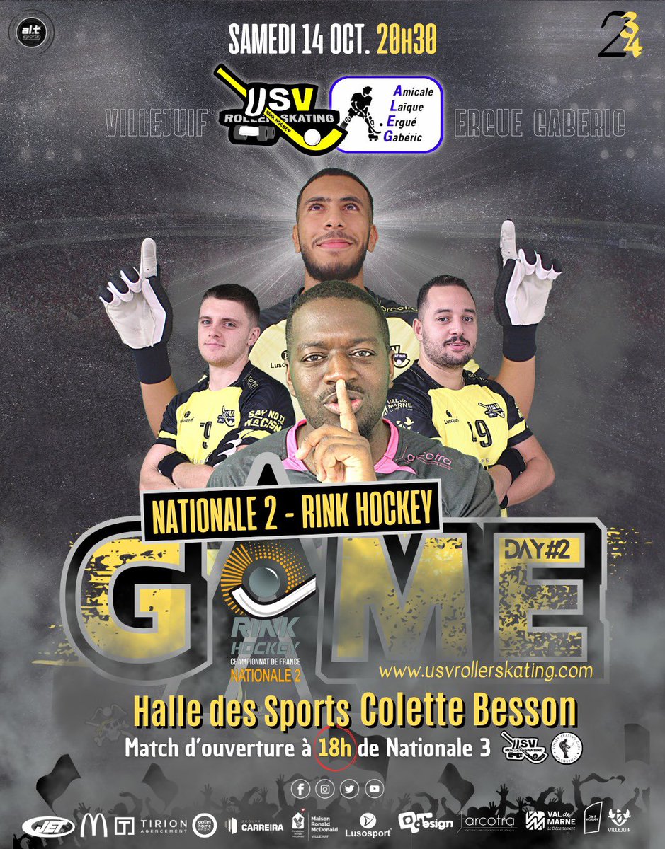 ⚫️🟡USV Rink Hockey 🟡⚫️ tweet media