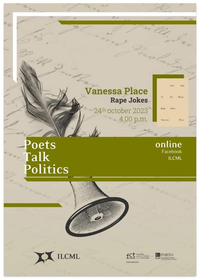 Later this month, we will have a conversation with V. Place, whose poetry addresses racism and violence against women. Place is also a criminal defense lawyer and has become known for her work with (death row) inmates, whose testimonies she has sometimes creatively appropriated