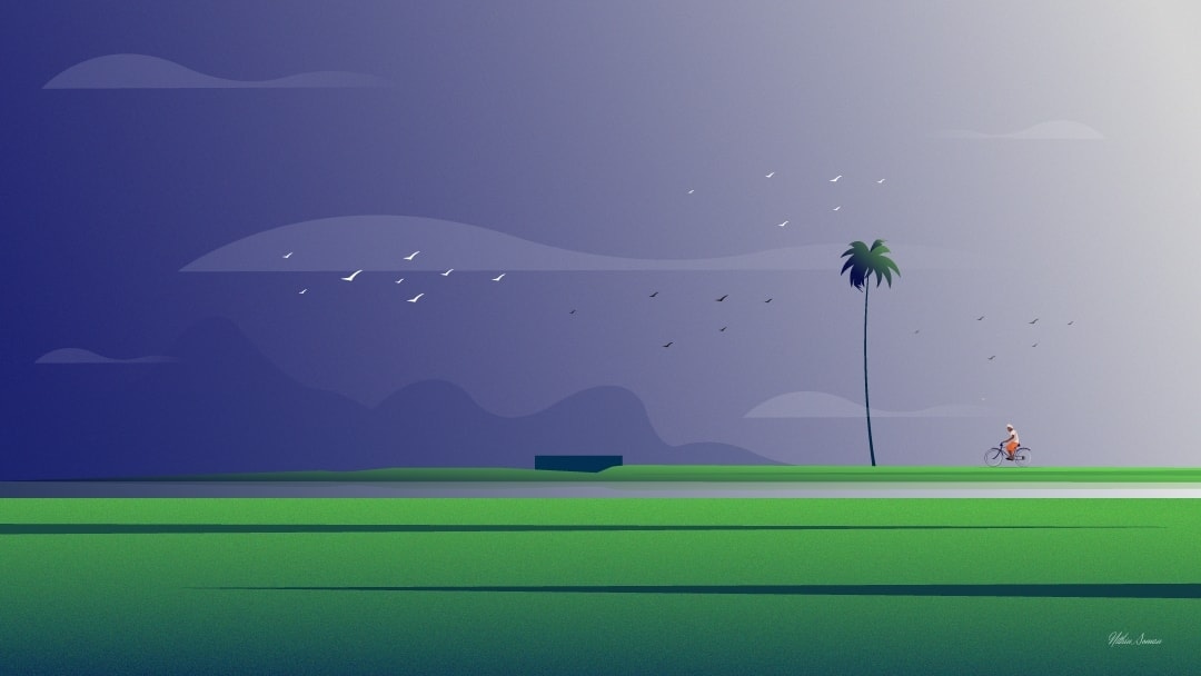 neeitz's tweet image. I just got back into the illustration after a long break

"Into the Blues &amp;amp; Greens"

#illustration #digitalart