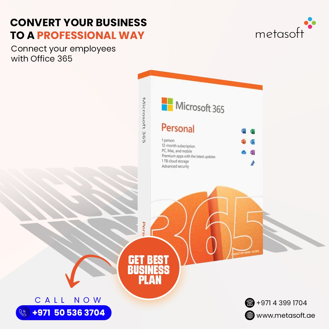 Metasoft_it's tweet photo. Unlock productivity and collaboration like never before with Office 365 – your key to success in the digital era. Elevate your business with the tools it deserves.
.
.
Connect us Now
📧 sales@metasoft.ae
📱 050 536 3704
.
.
#workspace #office365 #instagood #realestate https://t.co/bfq8qLefQT