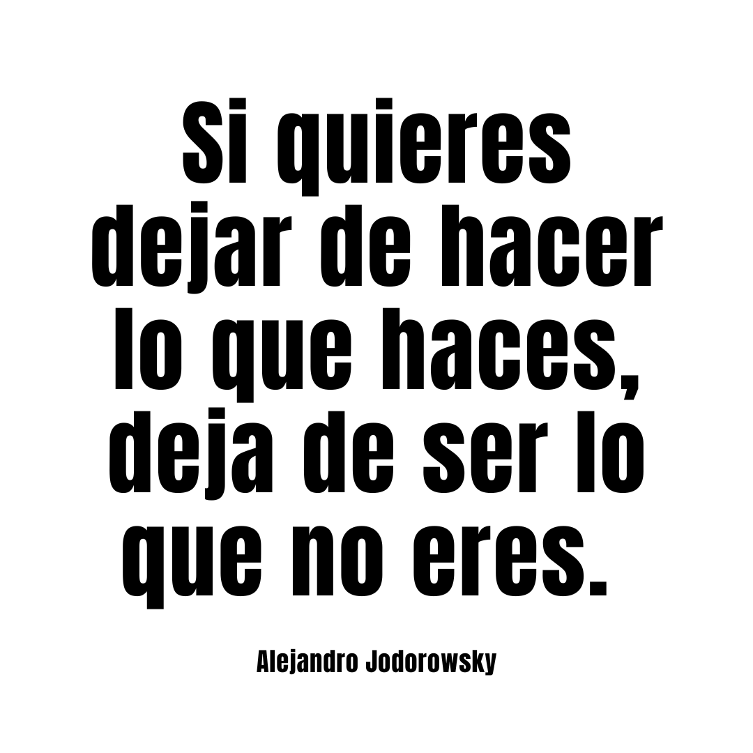 alejodorowsky's tweet photo. SABIDURÍA: https://t.co/btnzRwquDw