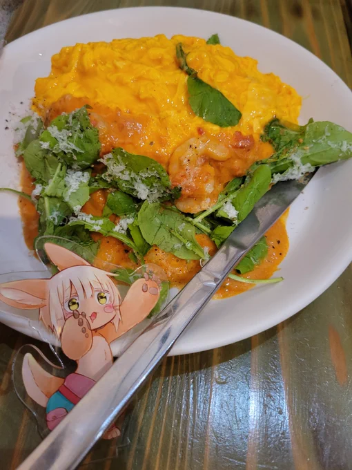 ふわとろオムライスだよんなちゃん!