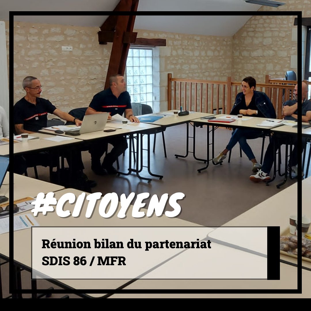 MFRPOITOU's tweet photo. 🤝🚒 Les @MFRPOITOU et le @sdis86 unissent leurs forces pour la sécurité !
Poursuite du partenariat pour promouvoir la sécurité au travail et la formation des citoyens de demain. 💪🔥
#Jeunes #Partenariat #SDIS86 #SécuritéCivile @AlainPichon86 @departement86 @AucherPro @DouatRemi https://t.co/FaeEhHUjKZ