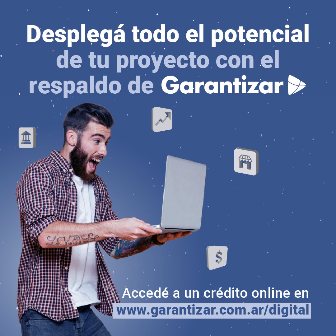 Garantizar's tweet photo. Nuestra solución financiera es el respaldo de tu próximo crédito. 💼💰

Entrá a nuestra Sucursal Virtual y encontrala. 🌐🔍

Ingresá en https://t.co/Y23iJJxgZc 🔗👆 https://t.co/kSmPNlMagY