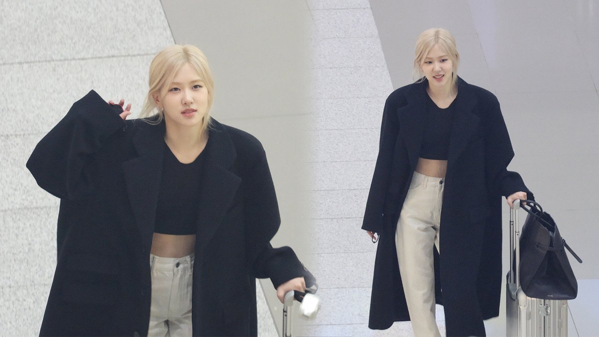 #BLACKPINK (#ROSÉ) #블랙핑크 #로제 출국 Incheon Airport Departure | 인천공항 2023.10.04

youtu.be/pfuEOdfSrek