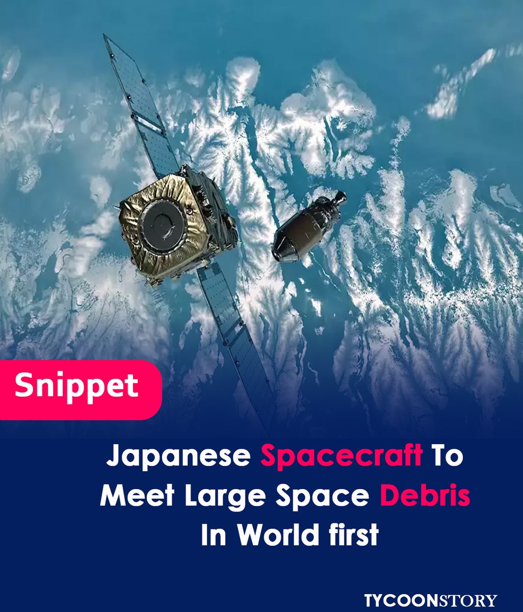 Japanese Spacecraft Will Encounter Big Space Junk For The First Time Ever.
#Japan #spacecraft #spacereport #spacedebris #worldfirst #spaceexploration #spacetechnology #spacescience #spacecleanup #newscience #futureofspace #sciencediscovery #spaceinnovation
#spacemission