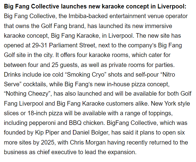 rab_property's tweet photo. Client News | Exciting news for Big Fang Collective as they launch their new karaoke concept in Liverpool. Please contact us if you have the perfect site for golf or karaoke.

https://t.co/68B3zaZ5Pc

#commercialproperty #leisureproperty #socialgaming https://t.co/ptoBajZASy