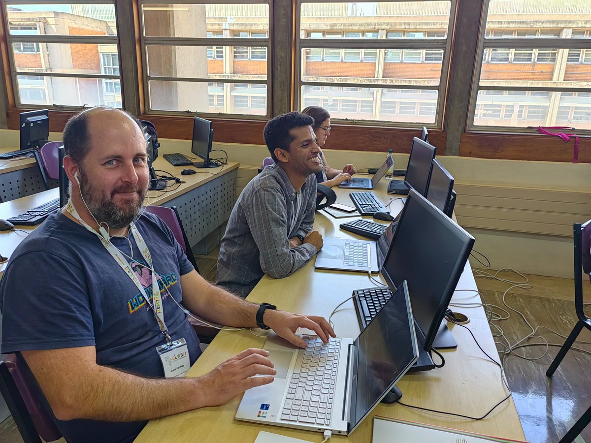 eLwazi_ODSP's tweet photo. Day 3 of the #ContainersandWorkflows workshop with participants starting to develop their own workflows or modify containers.
@eLwaziODSP
@MADIVA_DSI
@DSI_Africa
#DataScience #ContainersandWorkflows #Bioinformatics https://t.co/ukahNWMxz3